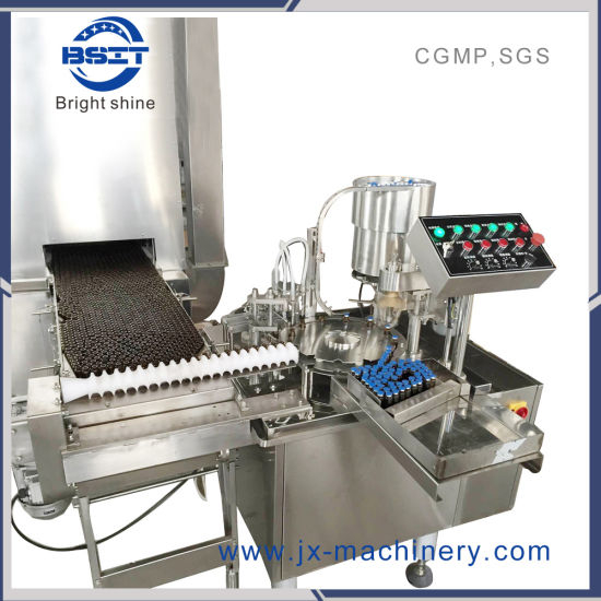 Машина для наполнения и укупорки сиропов жидкостью соответствует сертификату GMP