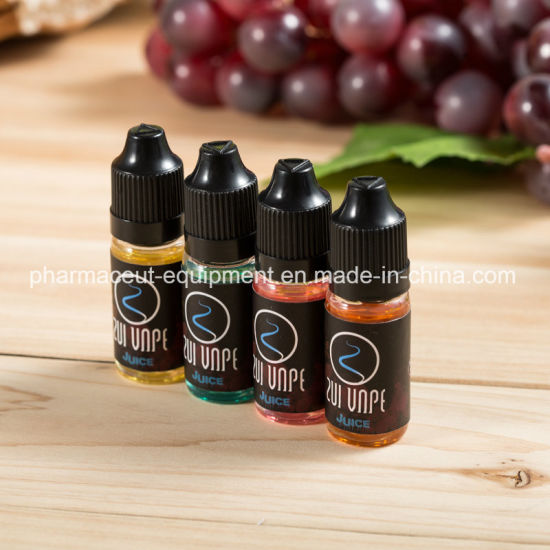 Заводская цена E-жидкости для небольших ПЭТ-бутылок для наполнения и укупорки жидкостью (с CE)