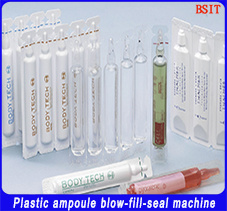 Машина для наполнения и запечатывания фармацевтических пластиковых ампул сиропа