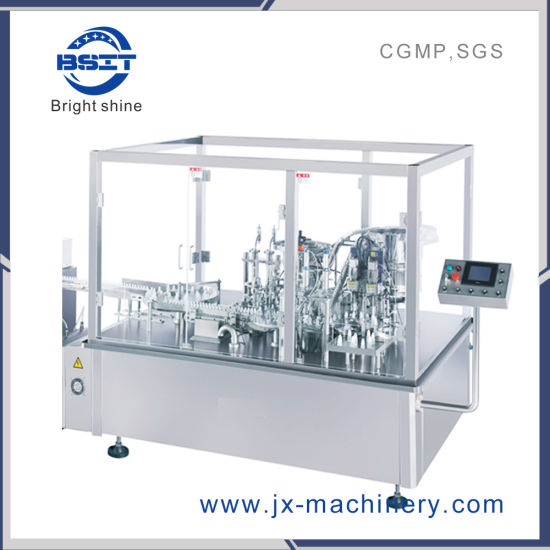 Оборудование для наполнения и укупорки бутылок с жидкостью для электронных сигарет (соответствует CE)