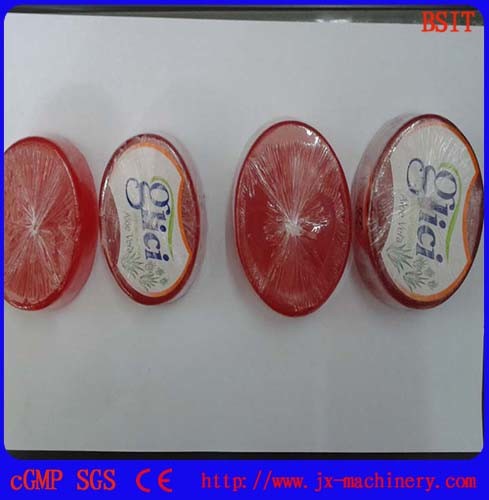 Ht980 хорошее качество заводская цена ручной работы стретч-пленка машина для упаковки мыла