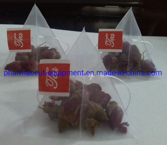 Whosesale нейлон/пирамида/треугольник/прямоугольная упаковочная машина для чайных пакетиков