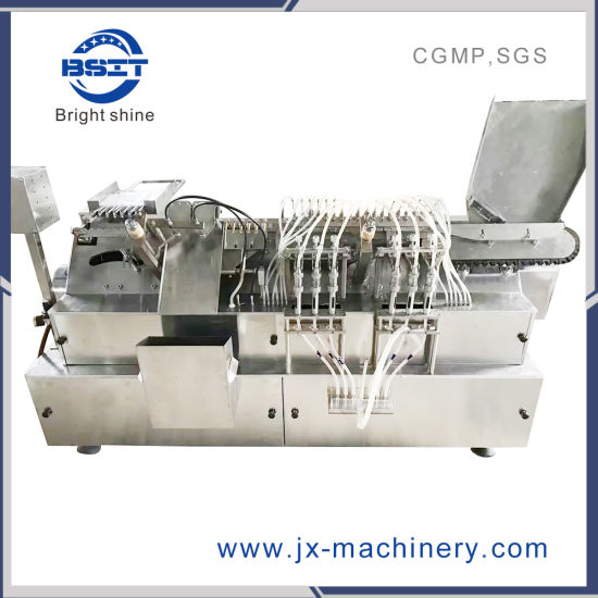 6-головочная фармацевтическая машина для наполнения ампул жидким стеклом для инъекций (5-10 мл)