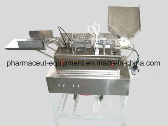 Машина для наполнителя и укупорки ампул для пустых инъекционных стеклянных шприцев