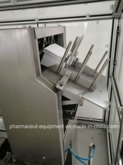 Машина для упаковки в картонные коробки для круглых и квадратных бутылок BSM120