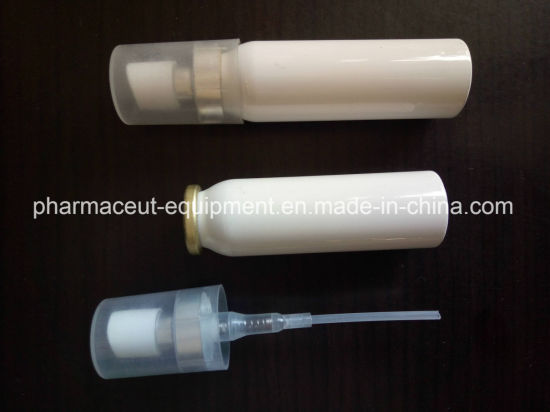 Машина для наполнения баллончиков с распылителем для пластиковых бутылок с управлением от ПЛК на 10 мл с запасными частями