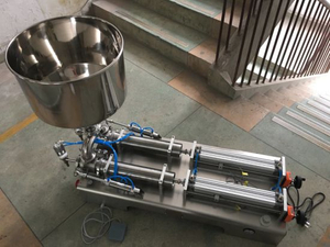 Полуавтоматическая ручная машина для розлива крема/жидкости для мытья рук/дезинфицирующего жидкого спирта