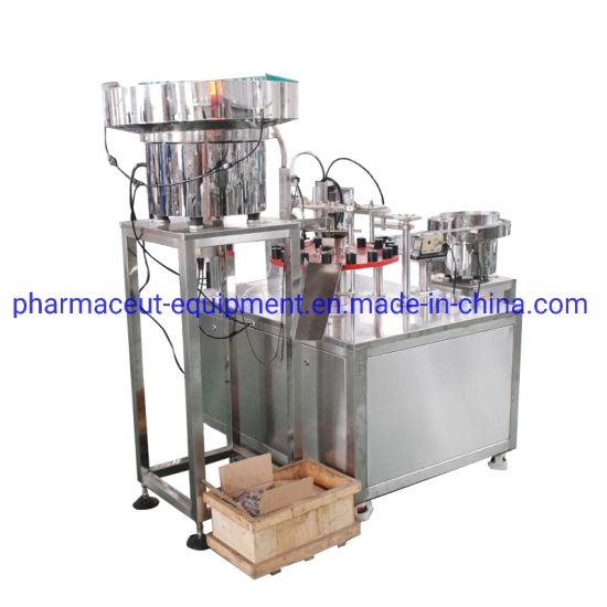 заводская цена пластиковая ампула бутылка 5-10 мл машина для наполнения и укупорки косметической продукции