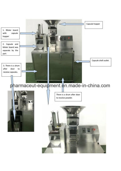 Nqf1500 Машина для изготовления капсул и порошков отдельно автоматически