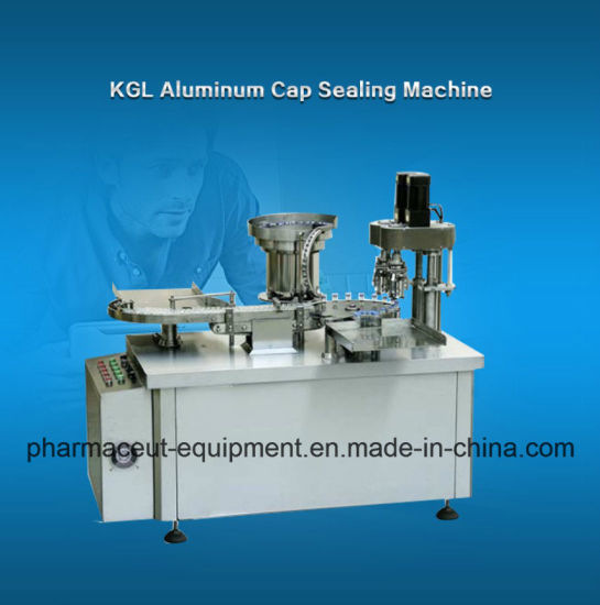 Машина для запечатывания крышек бутылок с пенициллином и кнопкой управления для SS316