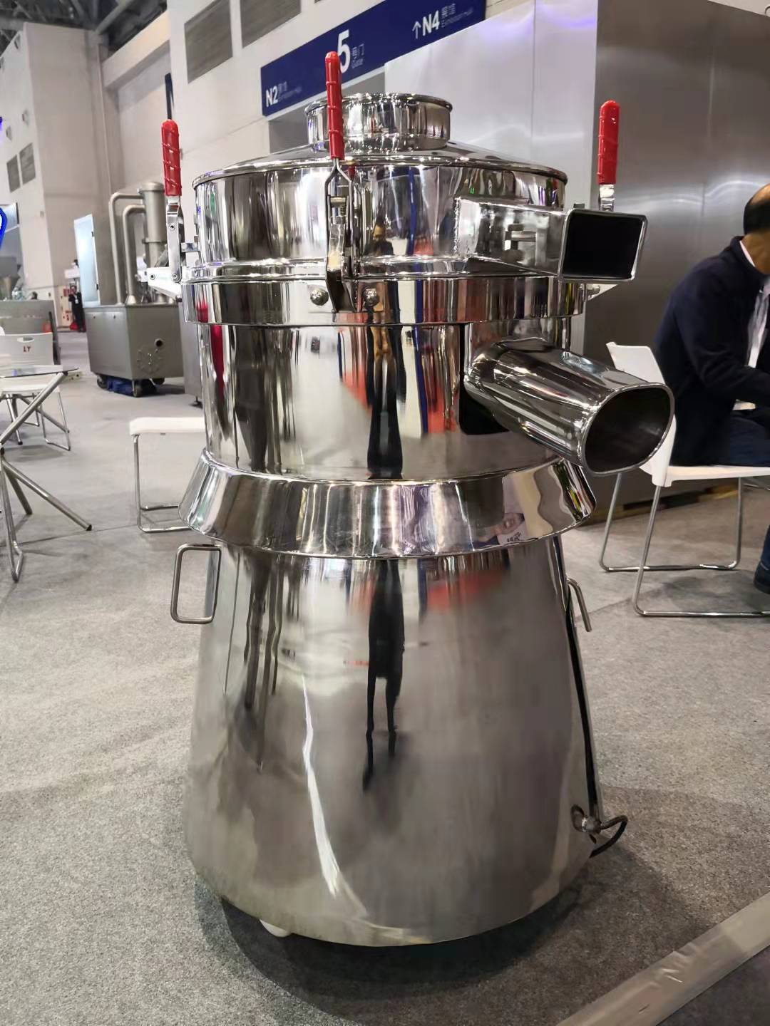 ZS-650 Высокоэффективный вибрационный грохот для порошков