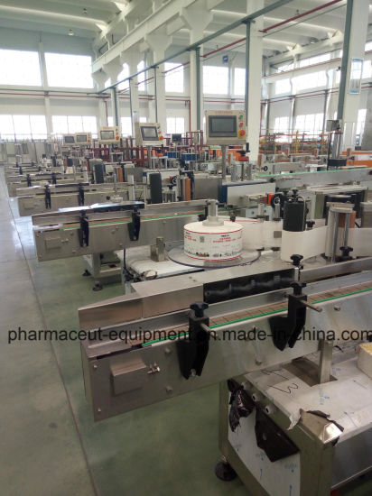 Упаковочная машина для упаковки этикеток для круглых бутылок SMT