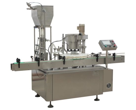 Машина для наполнения и укупорки жидких эфирных масел/Машина для наполнения и укупорки бутылок из янтарного стекла