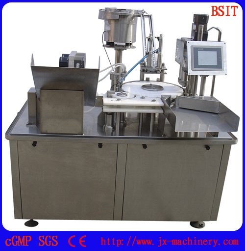 Машина для наполнения и укупорки сиропов жидкостью соответствует сертификату GMP