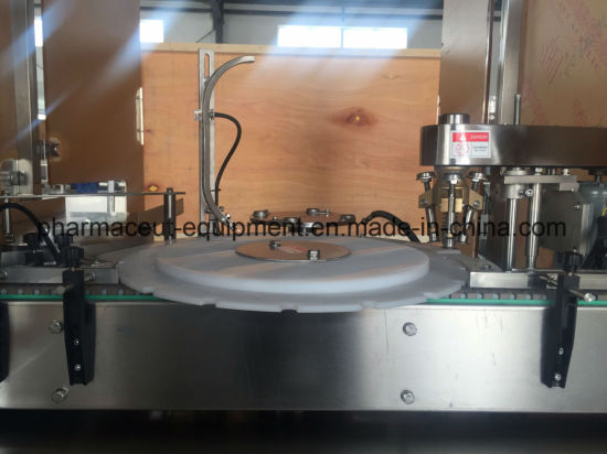 Поршневой насос для наполнения флаконов жидкостью, запечатывающая машина с резиновой пробкой