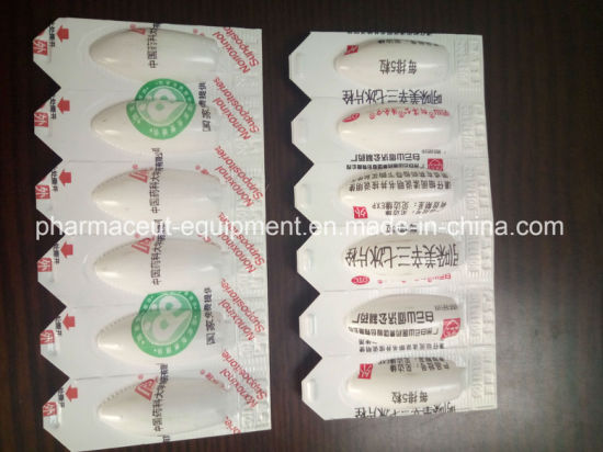 Машина для формования блистерных суппозиториев, наполнения и укупорки жидкости (ZS-3)