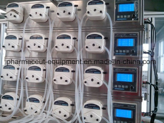 Перистальтический насос для пластиковых бутылок из ПВХ/ПЭ, машина для резки, наполнения и укупорки ампул