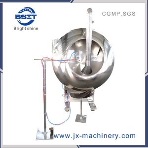 Фабрика BYC600 поставляет машину для нанесения покрытия на шоколадные конфеты и сахарные конфеты из нержавеющей стали SUS304. 