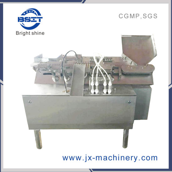 Фармацевтическая машина для наполнения и запечатывания ампул пестицидов с 4 головками (ALG1-2 мл)