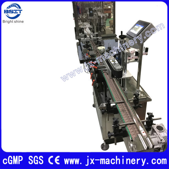 Аэрозольный флакон 5-30 мл со средней скоростью, машина для укупорки и укупорки жидкого наполнителя