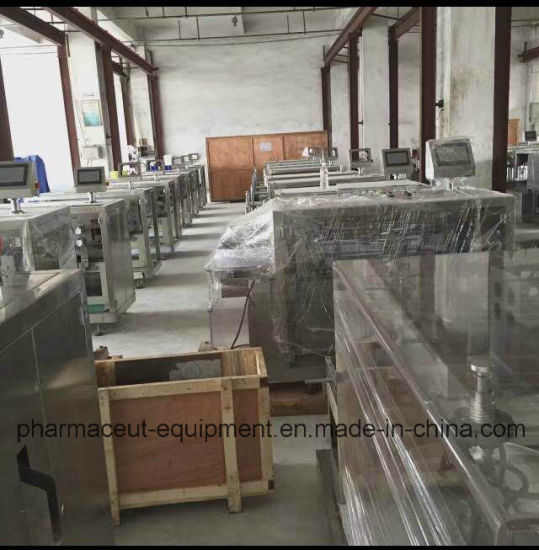 Машина для наполнения и запечатывания фармацевтических пластиковых ампул сиропа