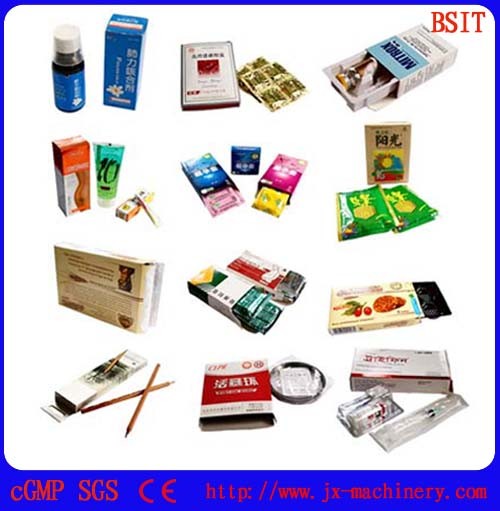 Smz -125 Машина для упаковки в картонные коробки для бутылок по стандартам GMP