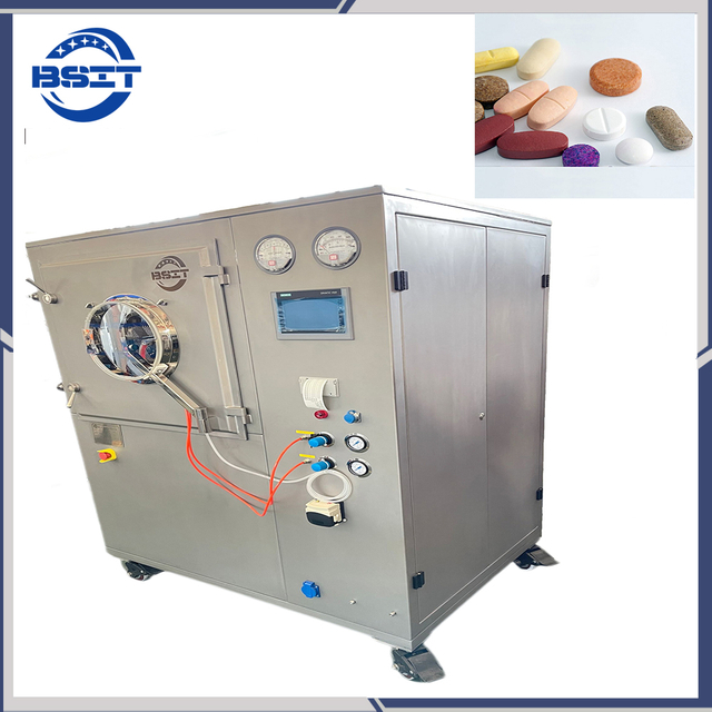  BGB1F Китай Производство машины для нанесения тонкопленочного покрытия сахаром с CIP-мойкой 