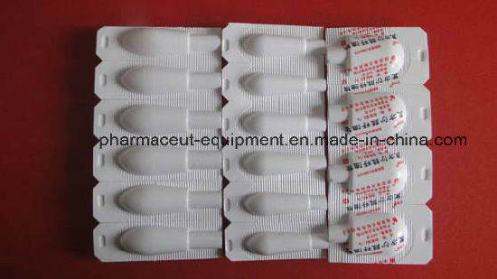 Автоматическая машина для наполнения и укупоривания суппозиториев средней скорости с ПЛК (ZS-I)