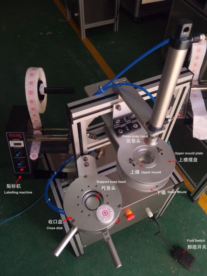 Мини-отель Ht900, мыло/туалетный блок/туалет/туалет Blue Buble, плиссирующая упаковочная машина