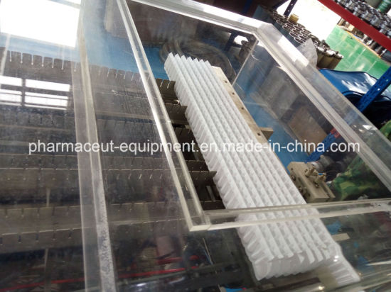 Полностью автоматическая машина для наполнения и запечатывания суппозиториев из ПВХ/ПЭ с управлением ПЛК