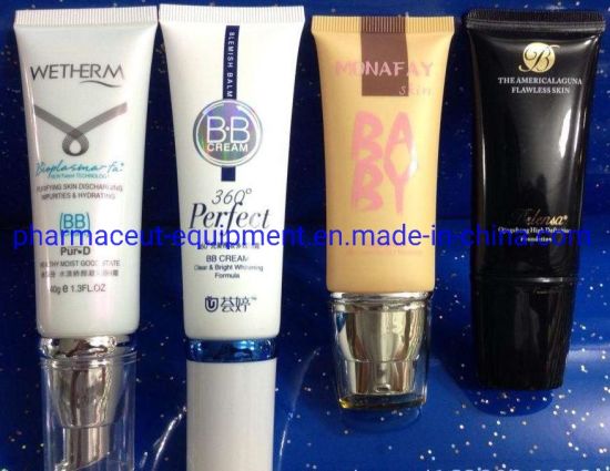 80 шт./мин. высокоскоростная машина для наполнения и запечатывания пластиковых ламинированных трубок для крема/зубной пасты/медицинской мази