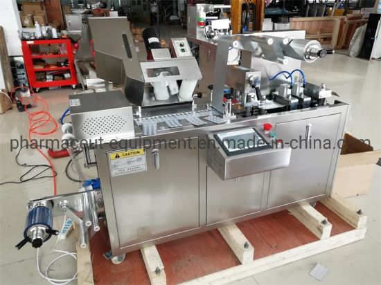 Мини-маленькая автоматическая блистерная упаковочная машина для таблеток или капсул (DPP88-120)