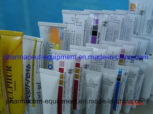 Автоматическая машина для наполнения и запечатывания туб из мягкого ламината, алюминиевых пластиковых трубок для косметического крема