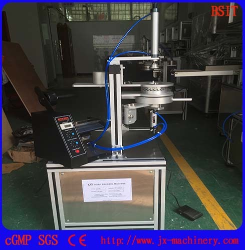 Горячая продажа ручной туалет Blue Bubble Pleat машины для упаковки мыла (Ht-900)