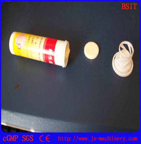 Упаковочная машина для подсчета шипучих таблеток с витамином С по стандартам GMP