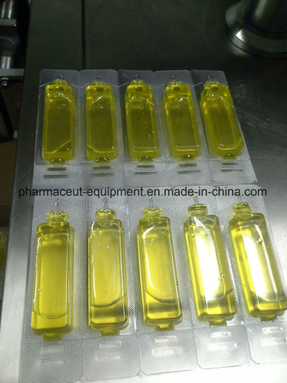 Автоматическая лабораторная машина для наполнения и запечатывания жидкостей в пластиковых ампулах для медицинских жидкостей (DSM)