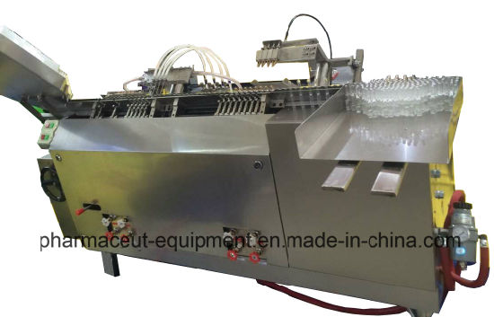 GMP Pharmaceutical Машина для наполнения и запечатывания закрытых стеклянных ампул емкостью 2 мл