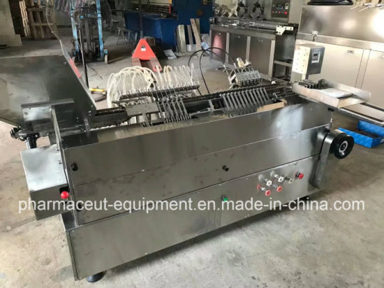 6-головочная фармацевтическая машина для наполнения ампул жидким стеклом для инъекций (5-10 мл)