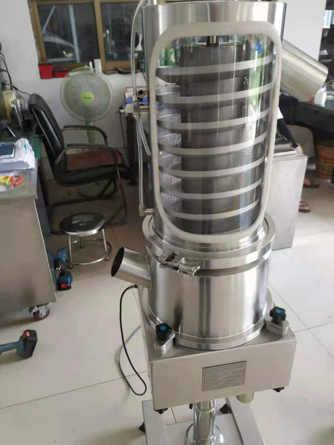 Bzs-230 SUS304 Uphill Deduster машина/полировальная машина для таблеток/таблеток 