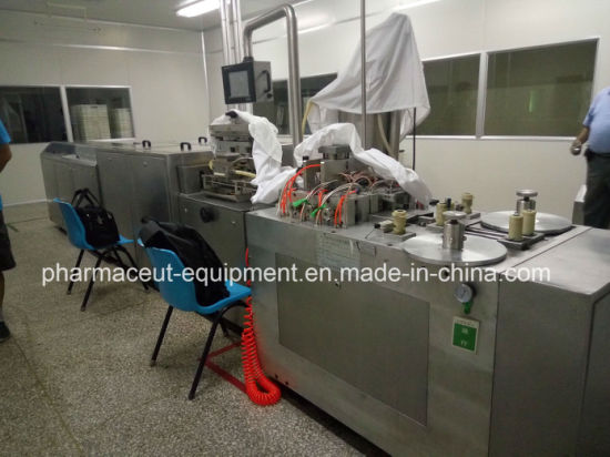 Автоматическая машина для наполнения и укупоривания суппозиториев средней скорости с ПЛК (ZS-I)