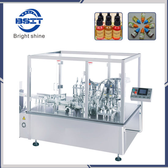 Автоматическая машина для наполнения картриджей для электронных сигарет с поршневым насосом емкостью 10 мл