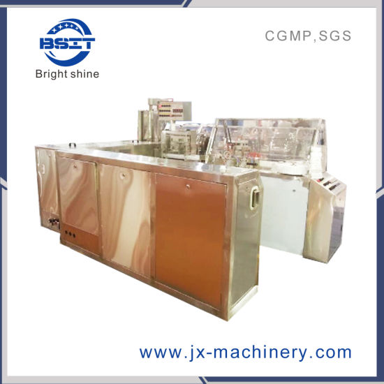 Машина для резки и резки глицеринированного желатина для суппозиториев фармацевтического наполнения