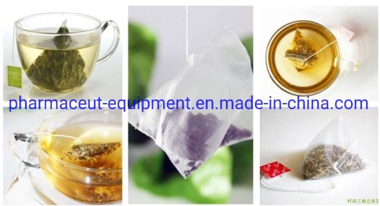 Новая модель Dxdc50 Пирамидальная упаковочная машина для наполнения и запечатывания чайных пакетиков