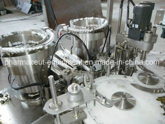 Поршневой насос для наполнения глазных капель, закупоривания, укупорки, укупорочной машины