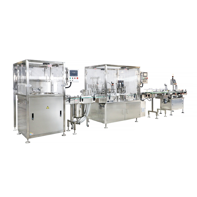 Высококачественная машина для наполнения и запечатывания жидкости для глазных капель для бутылок из галлина / пластиковых бутылок 