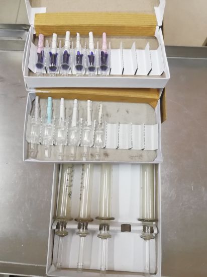 Мини-машина для изготовления ампул/Машина для наполнения и запечатывания ампул с двумя насадками на 5-10 мл