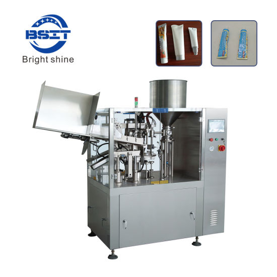 Полуавтоматическая/зубная паста/мягкий пластиковый композит/алюминиевая трубка/машина для наполнения и запечатывания туб