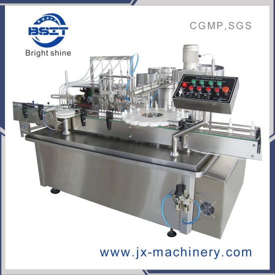 Полуавтоматическая машина для наполнения аэрозольных красок с поршневым насосом