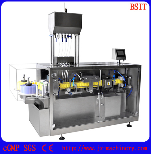 Машина для наполнения и запечатывания пластиковых бутылок с пестицидами (с маркировкой CE)