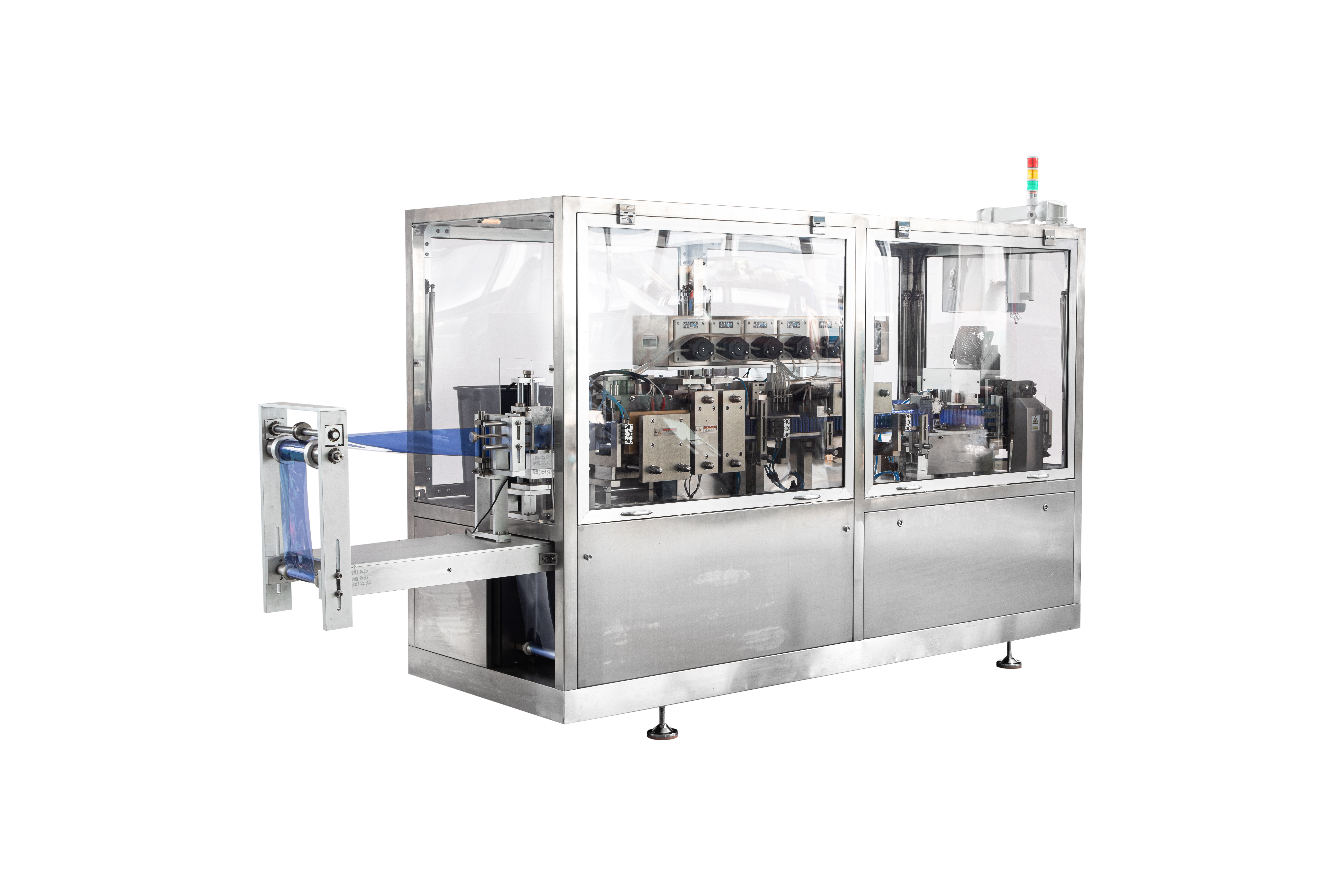 Небольшая машина для наполнения и запечатывания пластиковых ампул для фармацевтических продуктов для здоровья под брендом BSIT